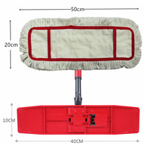 New high-level cotton wire wire wire replacement floor dust push floor cloth mop head accessories