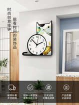 Nordic cartoon clock wall clock living room creative cute childrens room decoration clock home fashion personality Wall watch