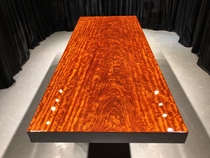 Ba flower board solid wood log Tea Table Office table and chair Brazilian Rosewood modern new Chinese mahogany log whole board