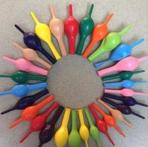 ins shakes net red macarronic tail balloon 12 inch 10 inch 5 inch thai imported balloon latex ball