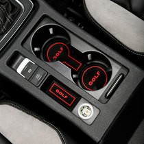 Dedicated to Volkswagen Golf 7 7 5 modified non-slip mat storage box mat interior decoration door slot mat rline