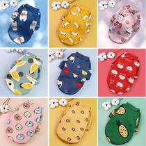 Kitty Cat Pooch New Year Clothes Autumn Winter Plus Suede Warm Teddy Beauties Bibear Puppies Small Dogs Spring And Autumn