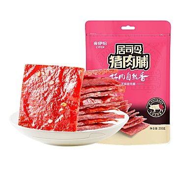 来伊份居司令芝麻猪肉脯200g[8元优惠券]-寻折猪