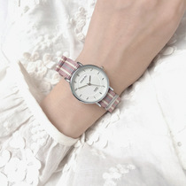 Day Ensemble Teenage Girl Temperament Small Crowdsourced Minimalist Design Canvas With Early High School Schoolgirl Watch Ins Wind