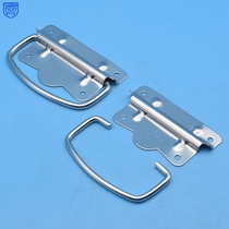 Anwang new split handle 201 stainless steel wooden box toolbox industrial equipment handle handle handle handle handle handle pull ring