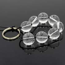 Crystal glass pull beads for men and women backyard anal plug large beaded anal expander adult anal plug sex supplies