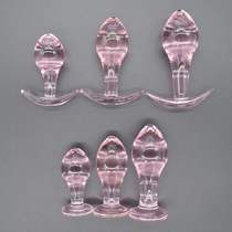 Glass Anal Plug Anchor Small Backyard Anal Plug Pull Beads Anal Plug Adult Sex Products Backyard Toys