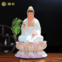 Guanyin Buddha statue custom large 1.3 meters South China Sea Guanyin Bodhisattva home temple Plexiglass Buddha statue