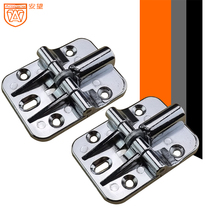 Invisible door Spring hinge Spring hinge thickened hinge Heavy industrial distribution box Cabinet door flat open hinge folding