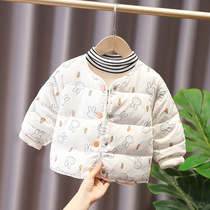 COLLOMIN Childrens down Liner Girls warm Cotton Top 2020 winter Baby light coat
