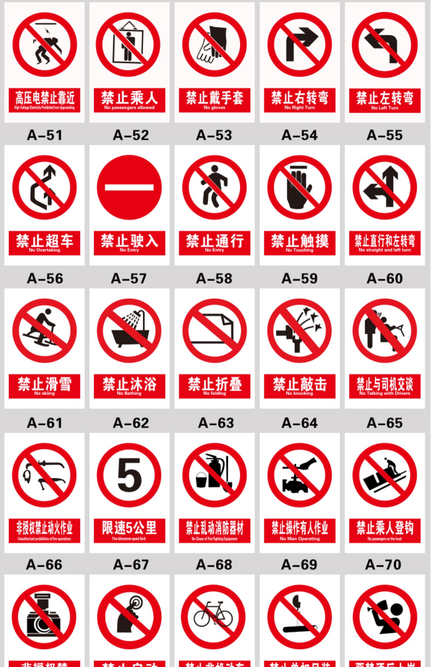 提示牌当心触电有电危险警示牌消防安全灭火器贴纸指示警告标志标牌
