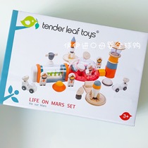 TenderLeaf Mars Exploration Base Group Wood Simulation Exploration Logic Reasoning Childrens Toys Puzzle Set
