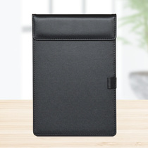 Hotel Wine Clip dinner clip menu slip clip writing pad A5 high-grade leather note clip can be customized