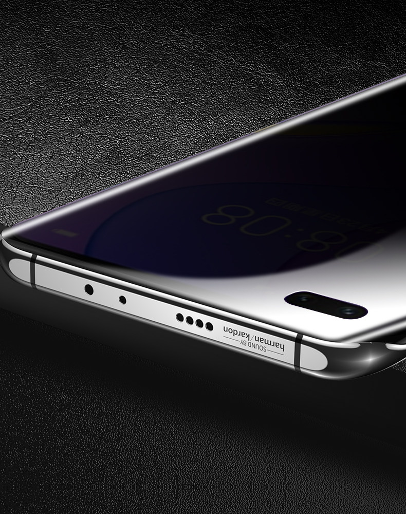 适用华为nova7pro钢化水凝膜nove7防窥7se手机膜曲屏全屏软膜nowa7