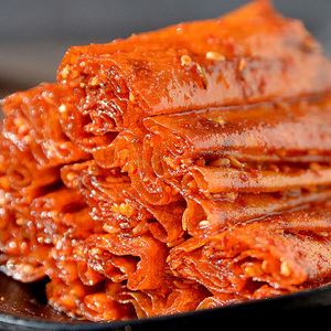 湖南特产儿时辣片小吃网红辣条500g