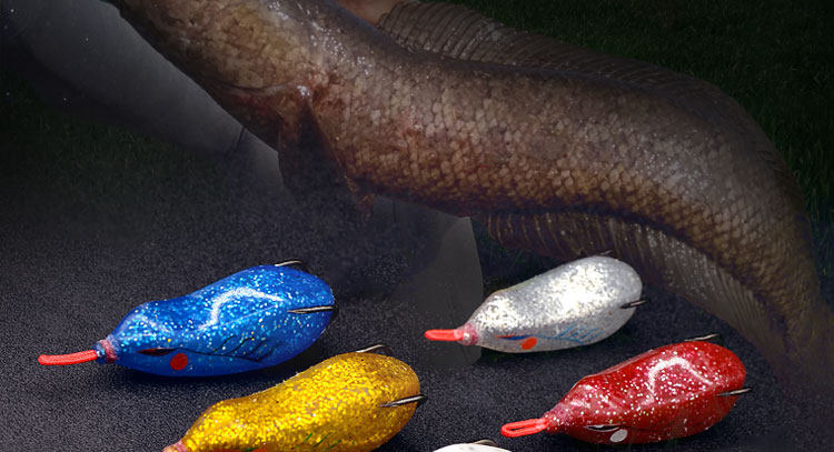 骆驼时代 新款神秘者雷蛙骆驼蛋黑鱼专杀黑鱼雷强饵14.5克 7厘米