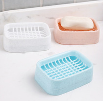 Bathroom drain double soap box rack shelf Soap box handmade soap holder Toilet washing powder soap rack