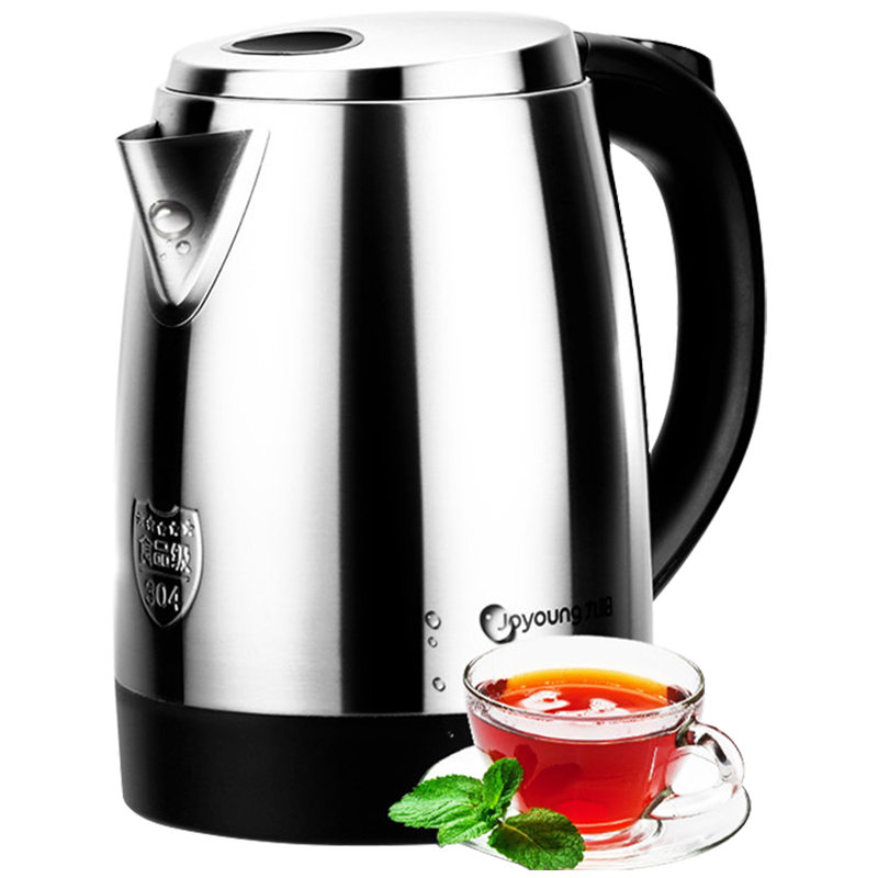 抢九阳电热水壶家用烧水壶烧水器304不锈钢自动断电1.7升正品