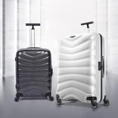 Samsonite/新秀丽旅行箱拉杆箱 万向轮商务贝壳行李箱U72 登机箱