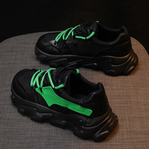 Father shoes and daughters in the spring 2022 new pine European thick sole sports casual fall sneakers