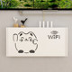 Punch-free socket row wall-mounted set-top box rack wifi cat wireless router storage box multimedia box cover Punch-free socket row wall-mounted set-top box rack wifi cat wireless router storage box multimedia box cover