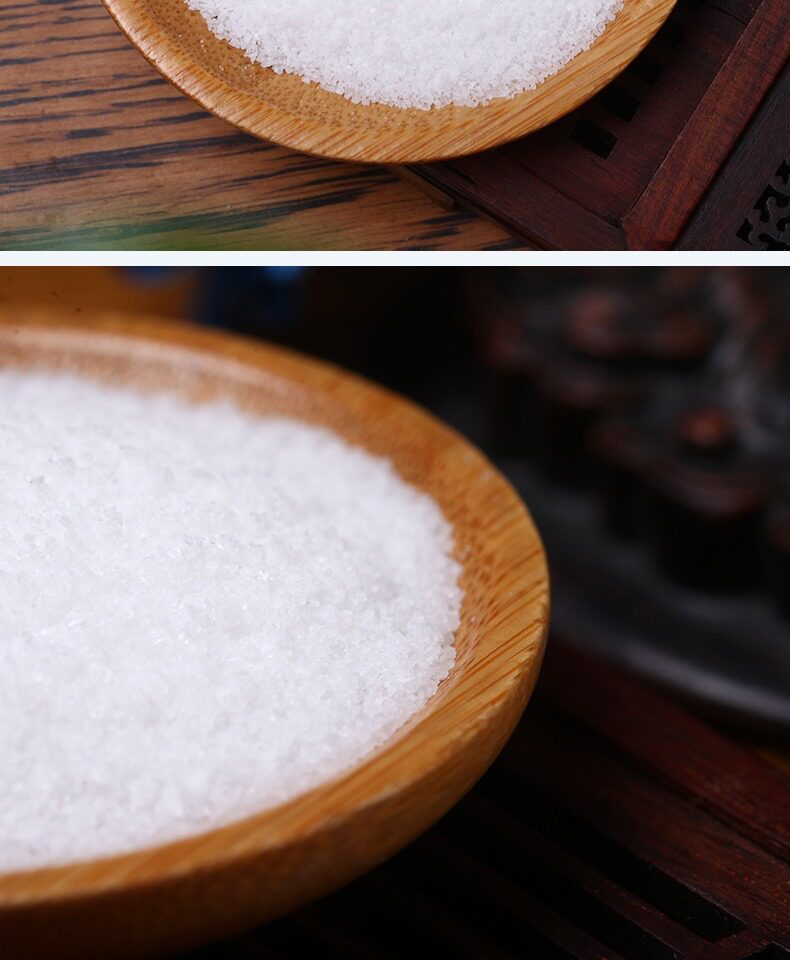 晶湖炒菜盐350g*5袋天然湖盐家用食用碘盐甲状腺无抗结剂盐巴细盐