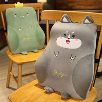Memory Cotton Waist Leaning Office Waist Pillow Waist Cushion Seat Backrest Cushion Car Protective Waist Back Cushion Close To Pillow Student Chair Cushion