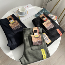 High thermal insulation pants K foreign trade in Europe and the United States winter mens composite fleece thickened sports and leisure leggings