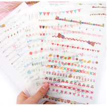 Photo album DIY handmade kindergarten growth manual baby sticker making decorative material diy photo album material