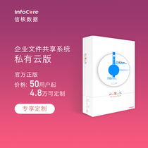 Credit data enterprise network disk privatization deployment public database file sharing mobile office