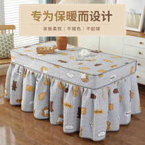 Rectangular electric stove cover roasting table cover set roasting stove is square electric table heating stove cloth Zhuobu cover