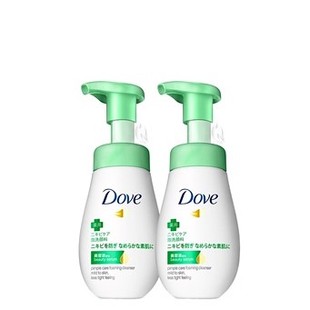 Dove多芬氨基酸洗面奶女男士抗痘控油洗面乳深层清洁洁面 160ml*2