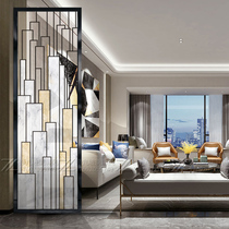 Nordic Light Extravagant Partition Glass Living-room Screen Decoration Double Sided Waterproof Shield Mobile Long Hongxuan Brief About Modern