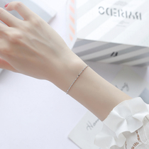 Niche design light luxury 925 sterling silver bracelet girl Summer simple ins tide personality temperament girlfriends Valentines Day gift