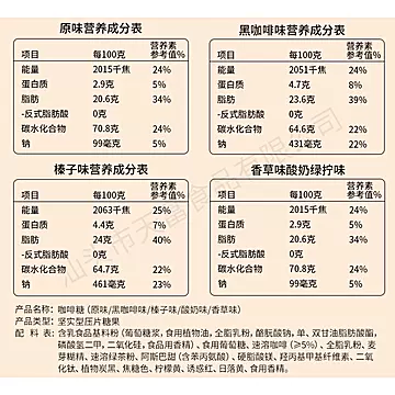 【糖田米田】多口味即食咖啡糖100g[5元优惠券]-寻折猪