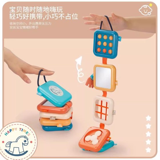 Busy stacking baby mirror Montess Montessori early education puzzle toy baby busy board fine action training tuition
Busy stacking baby mirror Montess Montessori early education puzzle toy baby busy board fine action training tuition