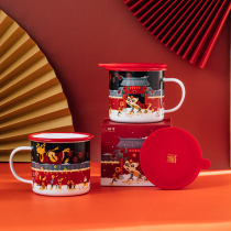 Tree can Original warm Cup enamel cup creative gift drinking water Cup home coffee mug mug mug warm temperature change