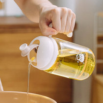 Tree good thing peanut glass oil pot high boron silicone oil bottle household kitchen small oil jar soy sauce vinegar does not hang oil