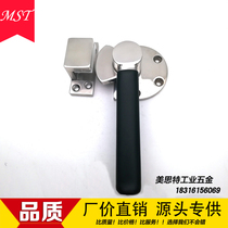 304 Stainless Steel Straight Handle Handle Precision Casting Heavy-duty Solid Tightening Refrigeration Equipment Chemical Machinery Handle