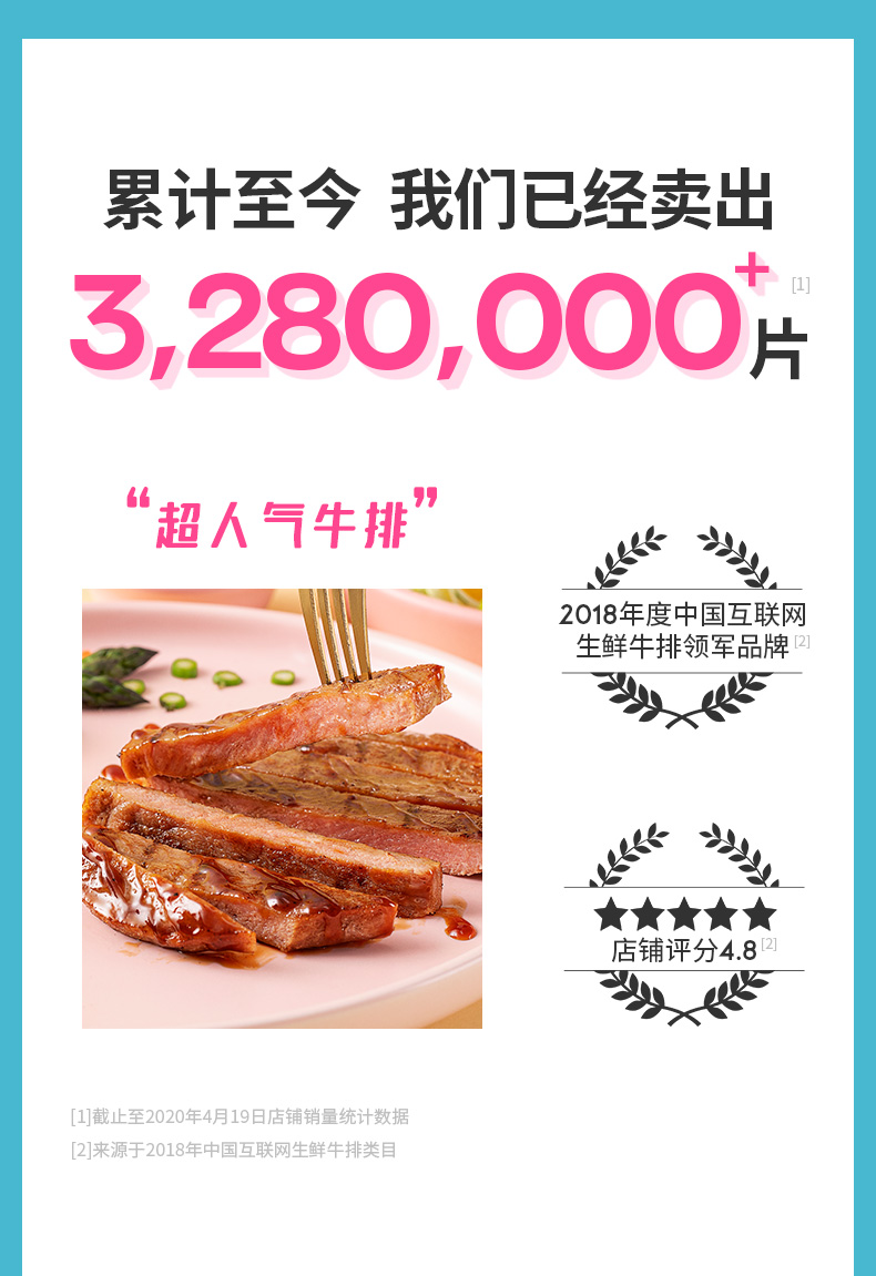【小牛凯西】澳洲家牛排10片装