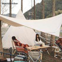 Mounthiker outdoor camping multi-person butterfly canopy tent barbecue leisure waterproof rainproof sunshade