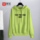 Hooded sweater female spring and autumn 2019 new ultra-ins fire lazy thin section bf wind net red blouse tide Hooded sweater female spring and autumn 2019 new ultra-ins fire lazy thin section bf wind net red blouse tide