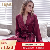 Royal House brand heavy 19 Mmi silk pajamas womens two-piece suit 100%Mulberry silk pajamas silk home clothes