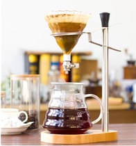 Household coffee pot Drip glass sharing pot Japanese ice drip pot Iced coffee appliance