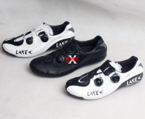 LAKE CX402 Infinite Heat-Bottom Highway Bicycle Kangaroo Skin Riding Lock Shoes