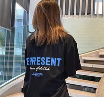 Correct version represent London limited LOGO print short-sleeved T-shirt for men and women simple and versatile