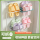 Foldable slippers rack bathroom toilet storage artifact free perforation wall hanging slippers rack Foldable slippers rack bathroom toilet storage artifact free perforation wall hanging slippers rack