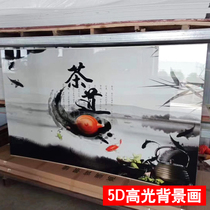 Meats Rock-wood Bamboo Fiber Integrated Wall Panel 3D5D9D Background Painting Background Wall TV Series Background Wall Movie & TV Wall