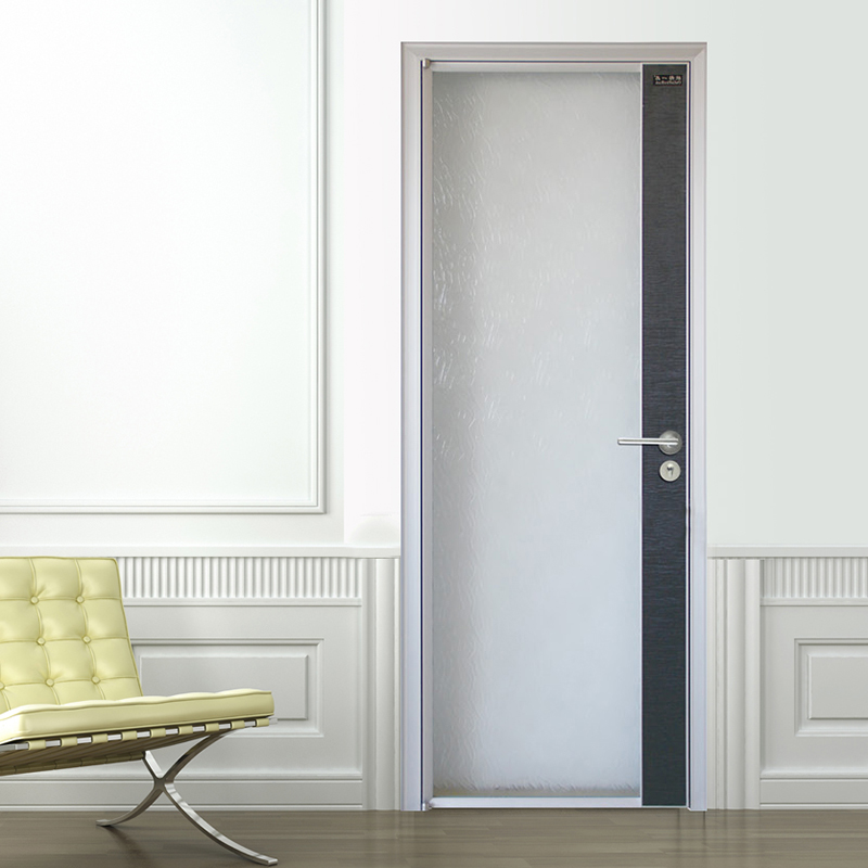 Ouge a product modern style aluminum alloy bathroom door interior door set door glass door kitchen door special price