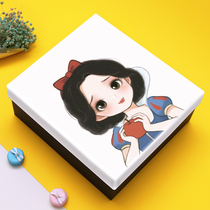 Childrens gift box ins packaging candy box birthday gift box to send boys Princess 8 years old 10 ritual gift box
